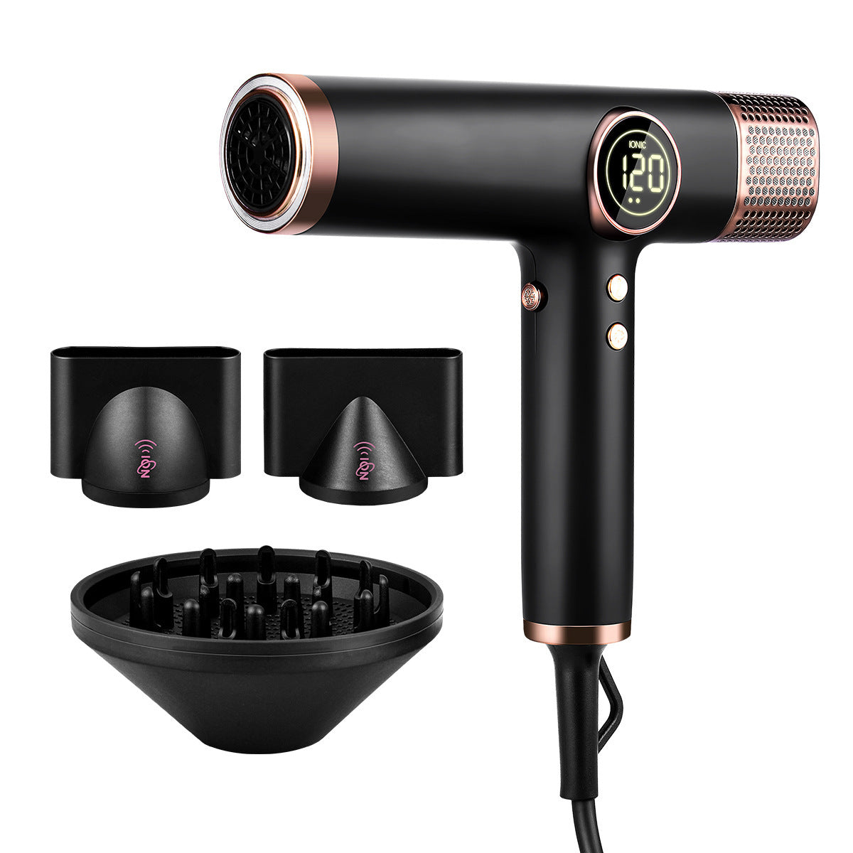 Anion hair care mute high-speed hair dryer high-power hair dryer household student dormitory lightweight